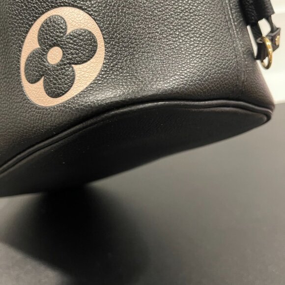 Louis Vuitton NWT Neverfull MM Empreinte Monogram Giant Black Beige (JB1299) - Picture 4 of 8